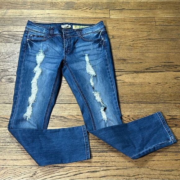 Indigo Rein Women's Blue Jeans - Picture 1 of 10